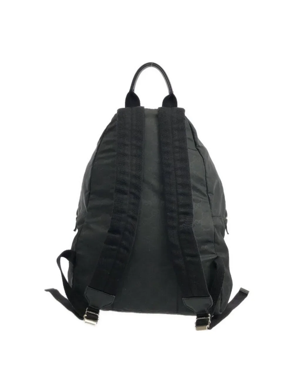 Gucci GG Monogram Nylon Backpack Black